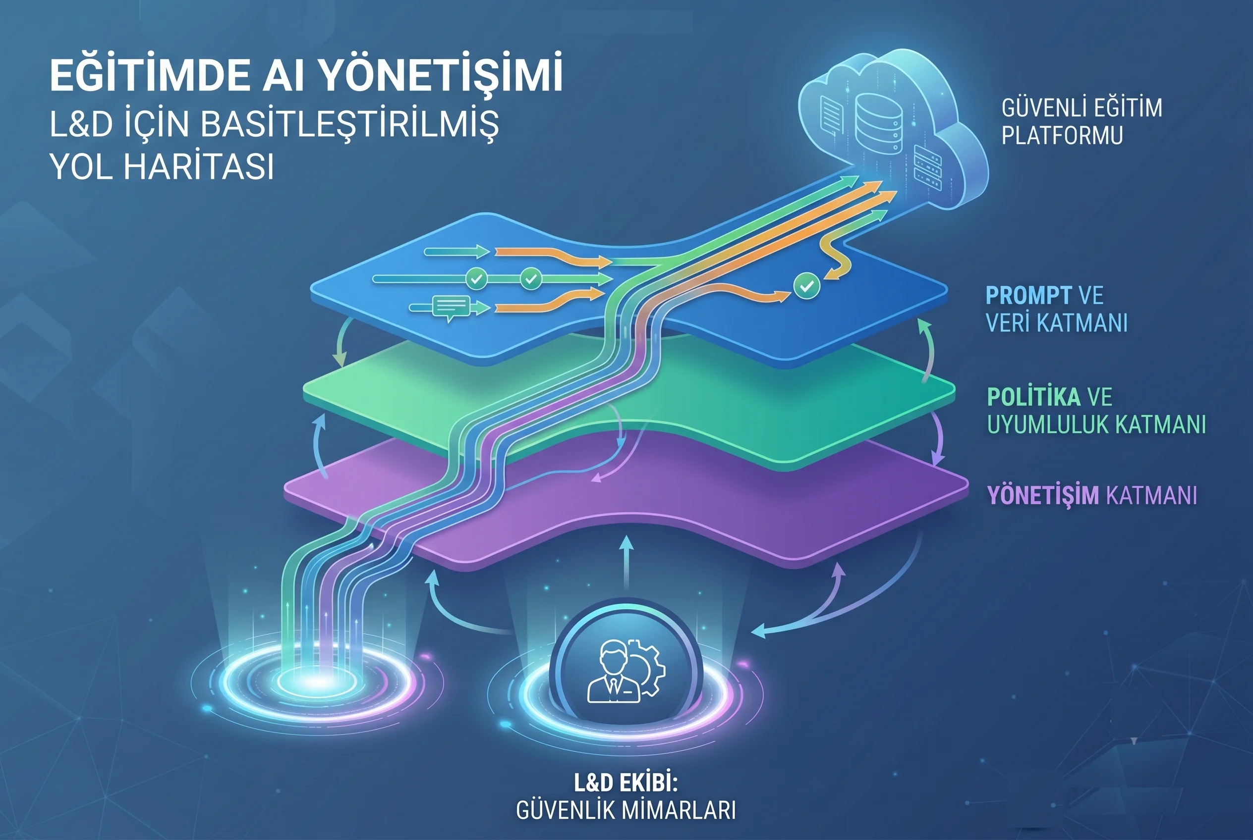 Eğitimde AI Güvenliği ve Yönetişim: Prompt, Veri ve Politika Katmanını L&D Nasıl Kurmalı?